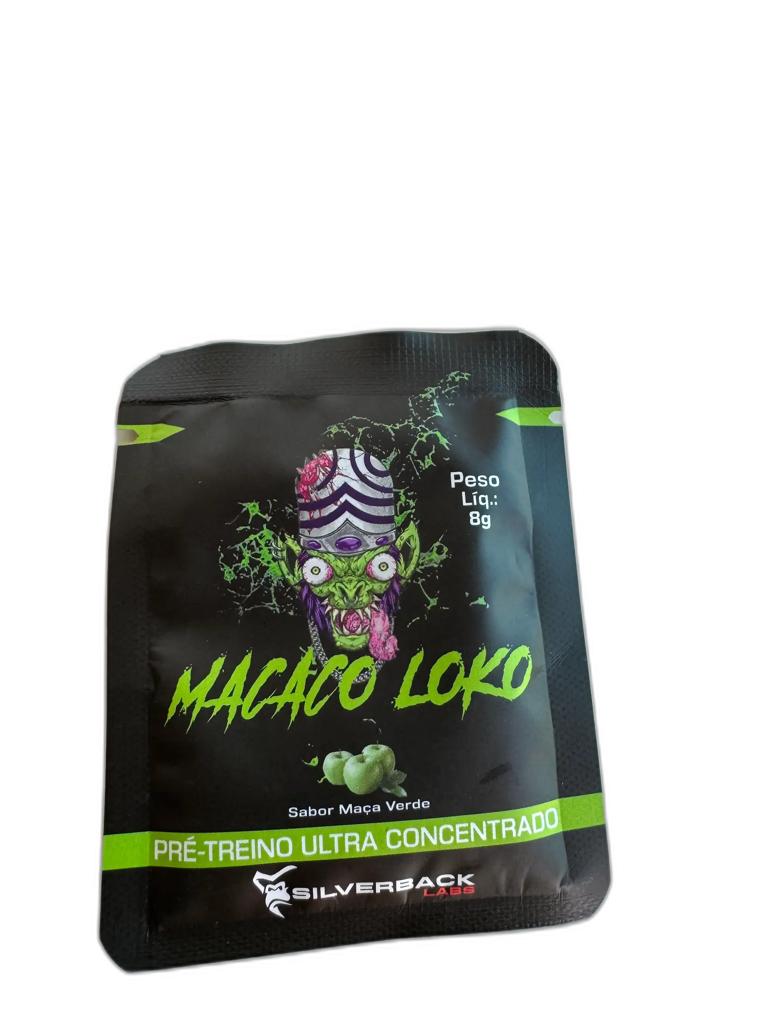 Pré-Treino Macaco Loko - 240g (30 Sachês)
